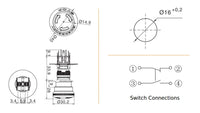 Masso E-Stop – Emergency Stop Switch (SPDT)