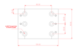 80mm Solid Spindle Mount