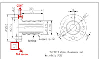 RoverCNC F-Axis TR12 Precision ACME (12mm)