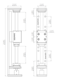 RoverCNC Low Profile Z-Axis Assembly - 8.10" Stroke