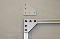 Extrusion 5-Hole Corner Joining Plate (LT) - Set of 10pcs